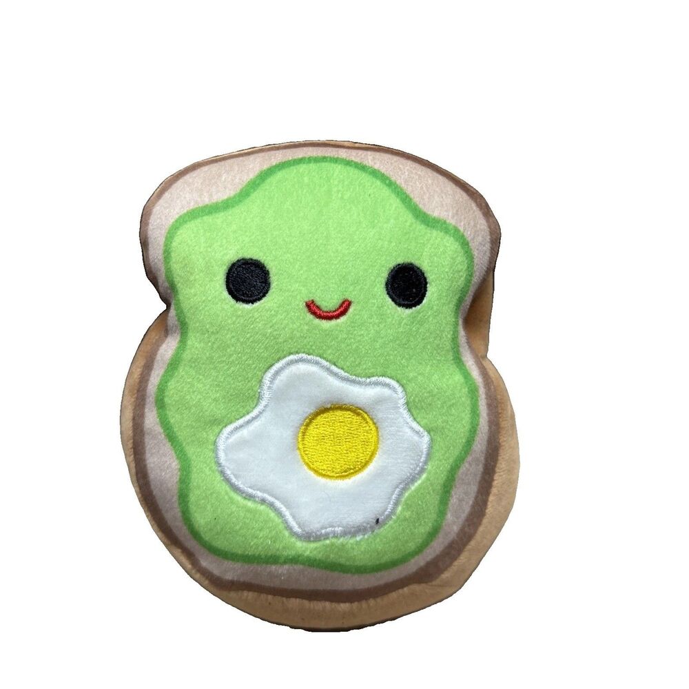 Squishmallow 5” Sinclair Avocado Toast Food Squad Plush collectibles